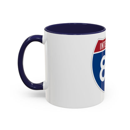 Interstate 83 (U.S. Highways) Accent Coffee Mug