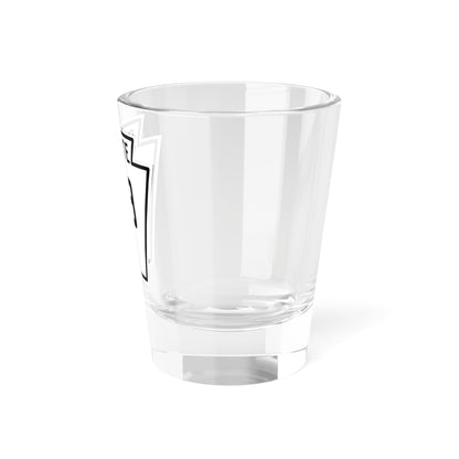 PA-33 1926 (Pennsylvania) (Road Sign) Shot Glass 1.5oz