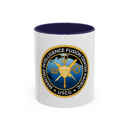 USCG MIFC PAC (U.S. Coast Guard) Accent Coffee Mug