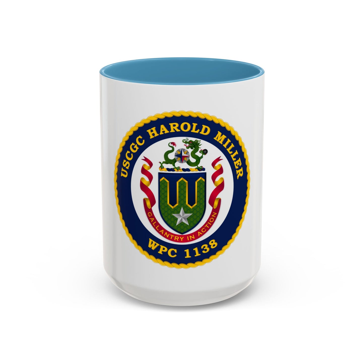 USCGC Harold Miller WPC 1138 (U.S. Coast Guard) Accent Coffee Mug