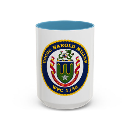 USCGC Harold Miller WPC 1138 (U.S. Coast Guard) Accent Coffee Mug