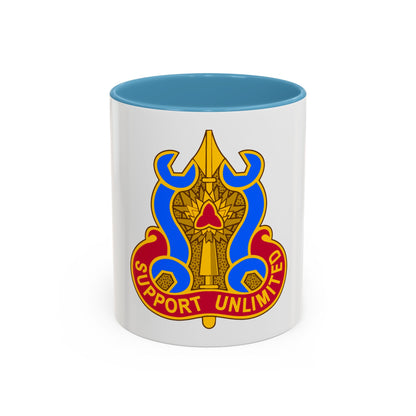 737 Maintenance Battalion (U.S. Army) Accent Coffee Mug