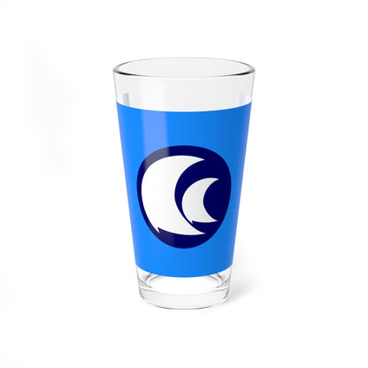 Flag of Kasumigaura Ibaraki 1997-2005 (Japan) Pint Glass 16oz