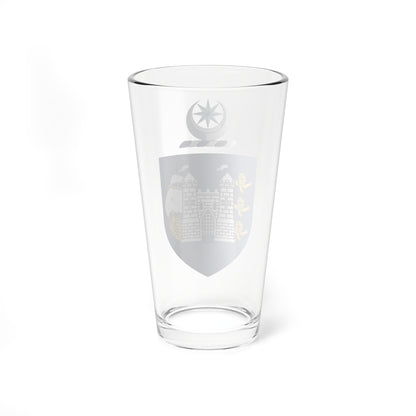 Drogheda crest (Ireland) (Coat of Arms) Pint Glass 16oz