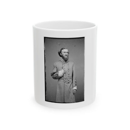 Portrait Of Brig. Gen. John S. Marmaduke, Officer Of The Confederate Army (U.S. Civil War) White Coffee Mug