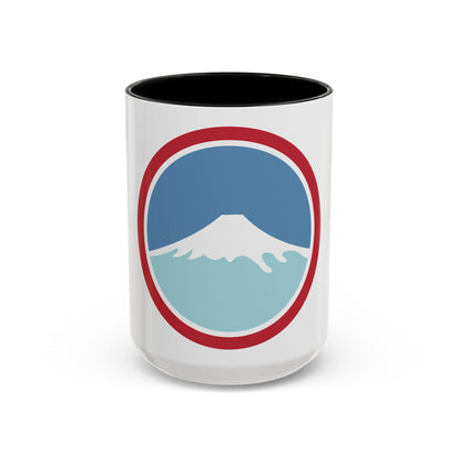 United States Japan Shoulder sleeve insignia (U.S. Army) Accent Coffee Mug