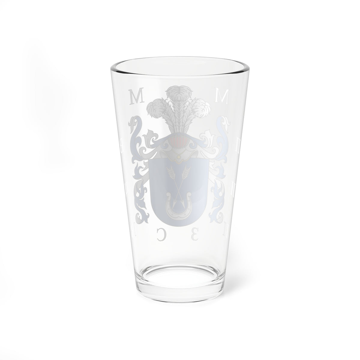 RU CoA Miklashevsky 7 (Russia) (Coat of Arms) Pint Glass 16oz