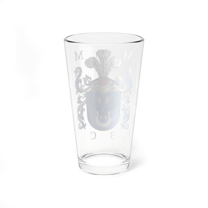 RU CoA Miklashevsky 7 (Russia) (Coat of Arms) Pint Glass 16oz