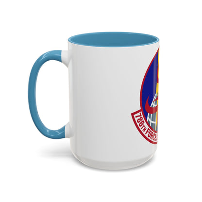 786th Force Support Squadron (U.S. Air Force) Accent Coffee Mug