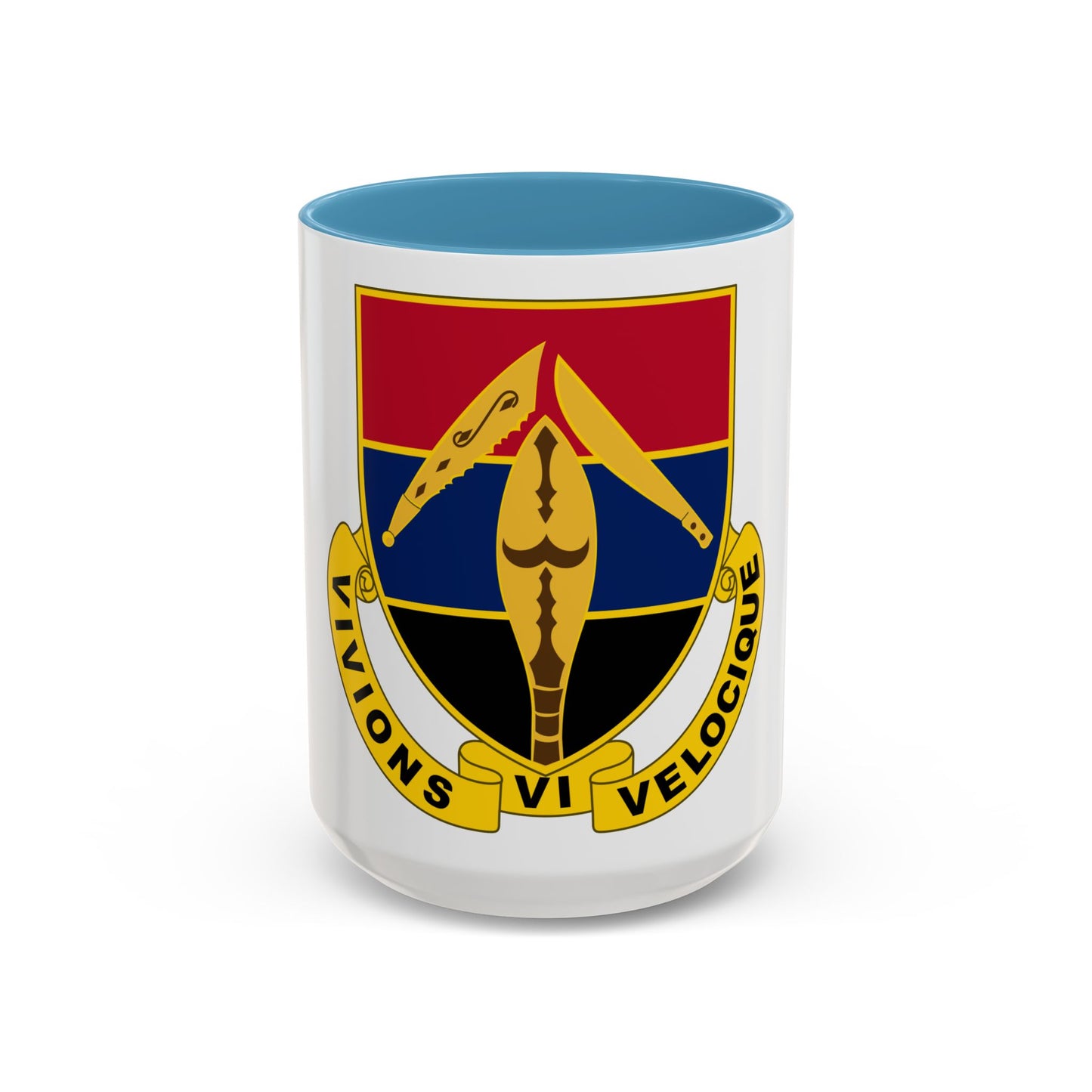 351 Armored Field Artillery Battalion (U.S. Army) Accent Coffee Mug