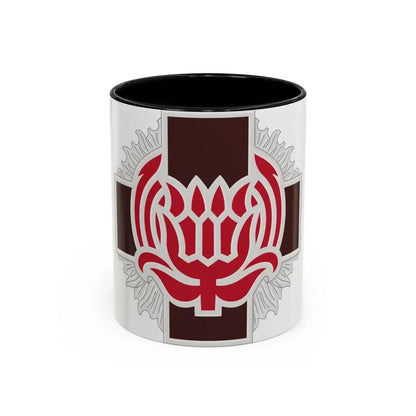 828 Evacuation Hospital (U.S. Army) Accent Coffee Mug 11oz Black - Go Mug Yourself