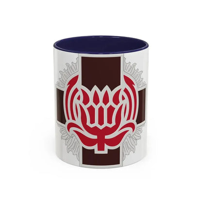 828 Evacuation Hospital (U.S. Army) Accent Coffee Mug 11oz Navy - Go Mug Yourself