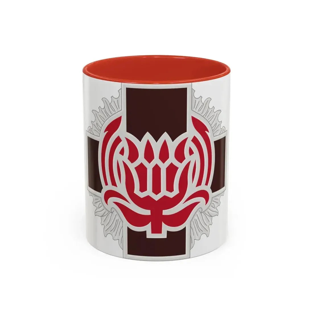 828 Evacuation Hospital (U.S. Army) Accent Coffee Mug 11oz Red - Go Mug Yourself