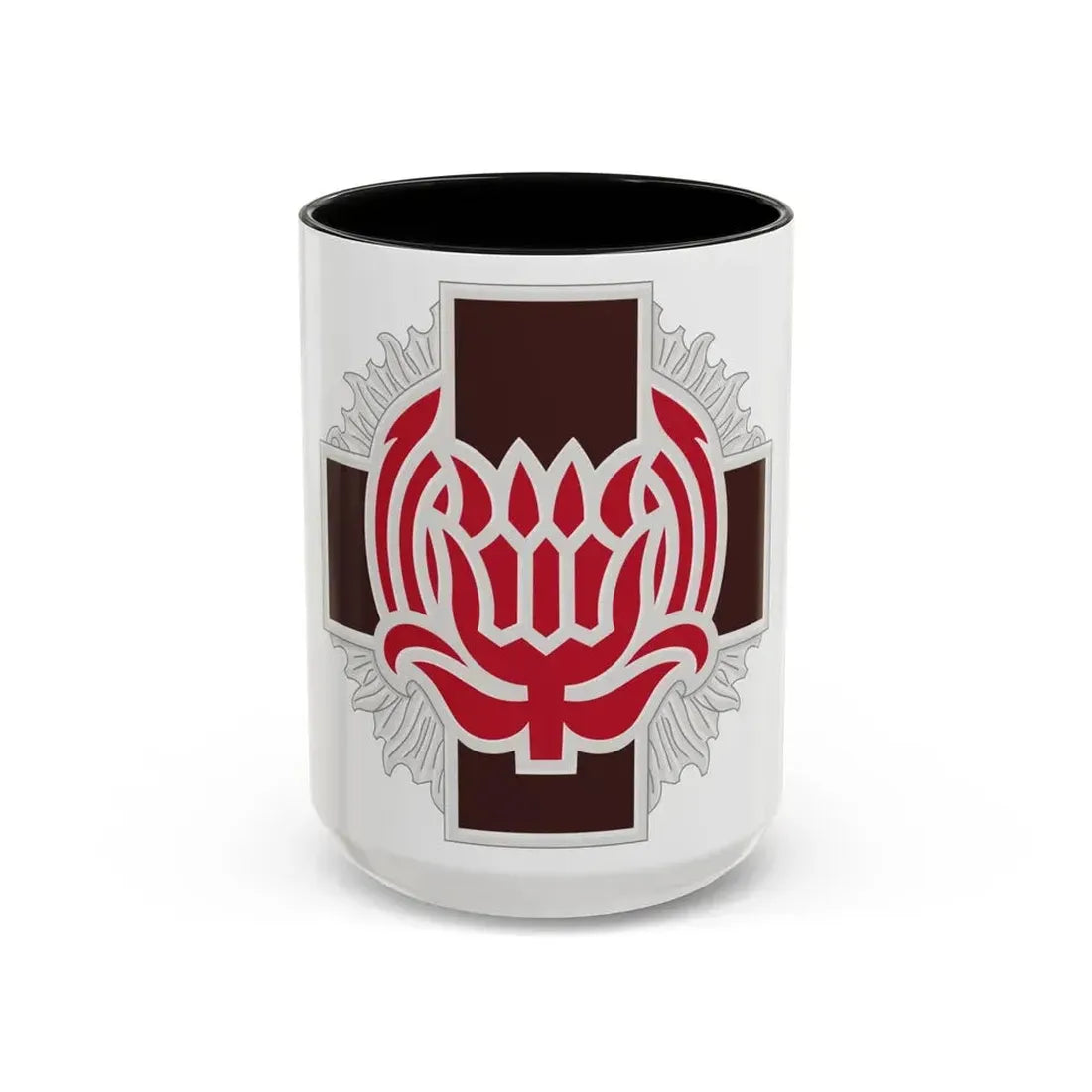 828 Evacuation Hospital (U.S. Army) Accent Coffee Mug 15oz Black - Go Mug Yourself