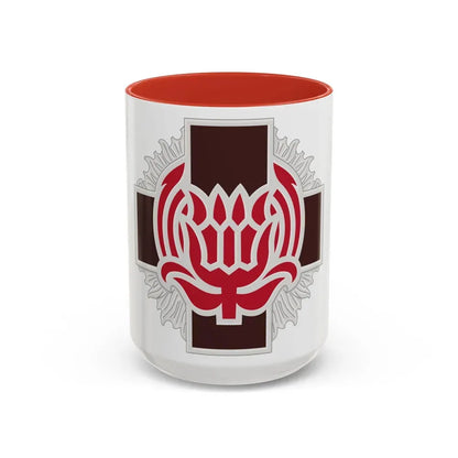 828 Evacuation Hospital (U.S. Army) Accent Coffee Mug 15oz Red - Go Mug Yourself