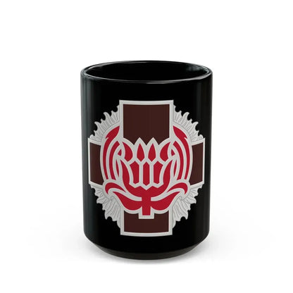 828 Evacuation Hospital (U.S. Army) Black Coffee Mug 15oz - Go Mug Yourself