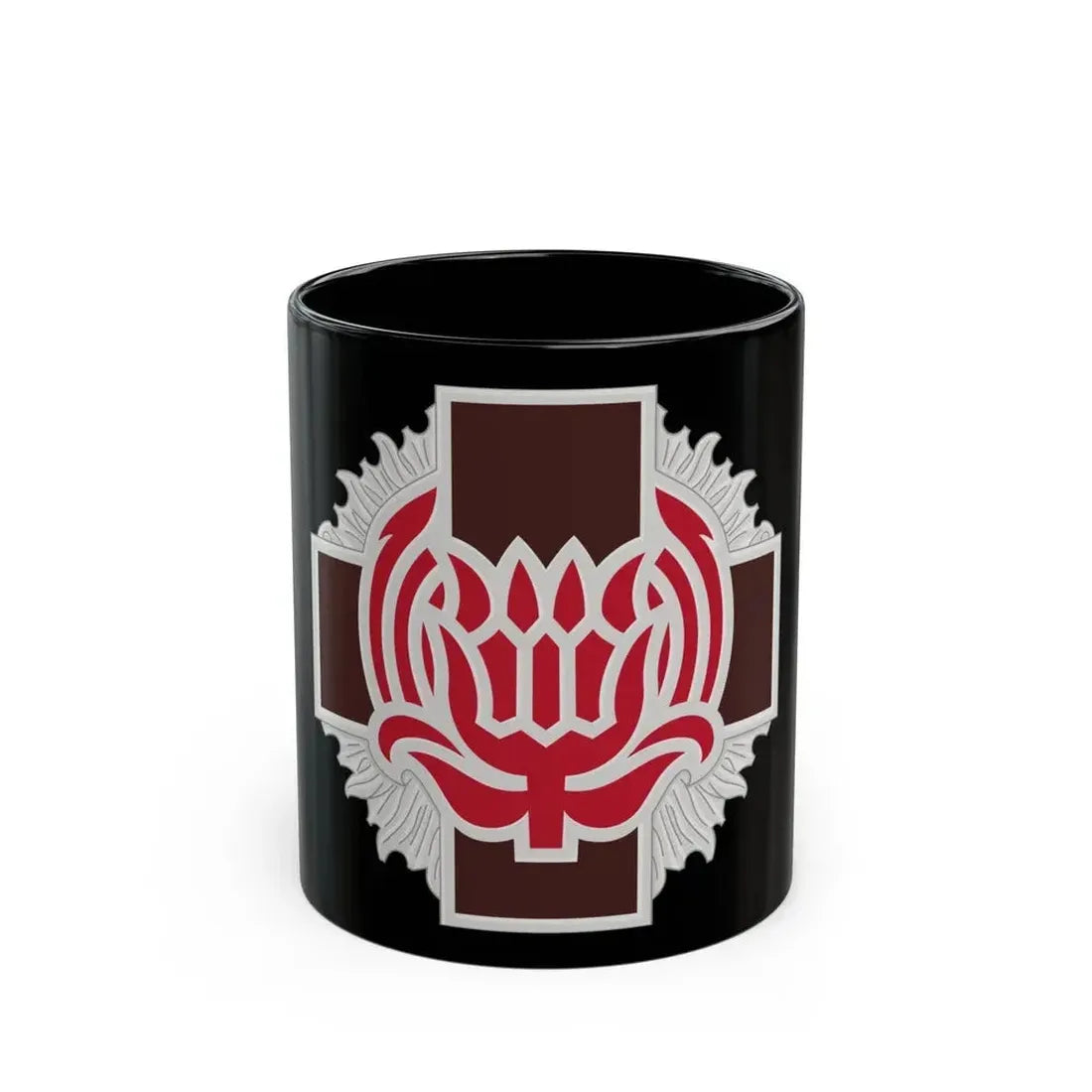 828 Evacuation Hospital (U.S. Army) Black Coffee Mug - Go Mug Yourself