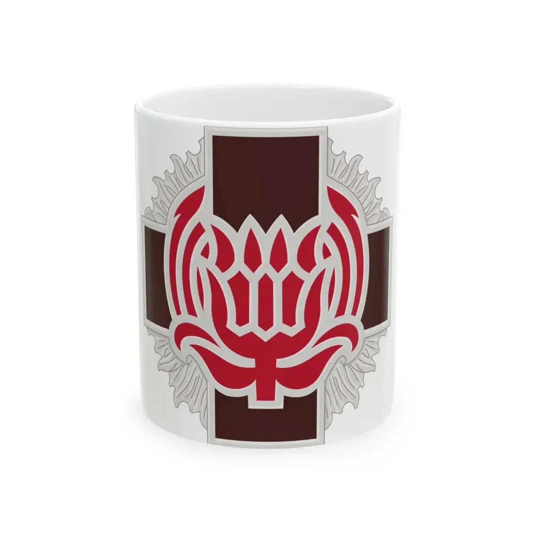 828 Evacuation Hospital (U.S. Army) White Coffee Mug 11oz - Go Mug Yourself