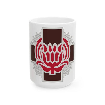 828 Evacuation Hospital (U.S. Army) White Coffee Mug 15oz - Go Mug Yourself