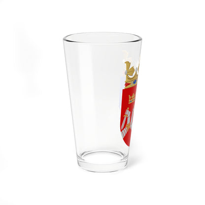 Kymen lääni.vaakuna (Finland) (Coat of Arms) Pint Glass 16oz