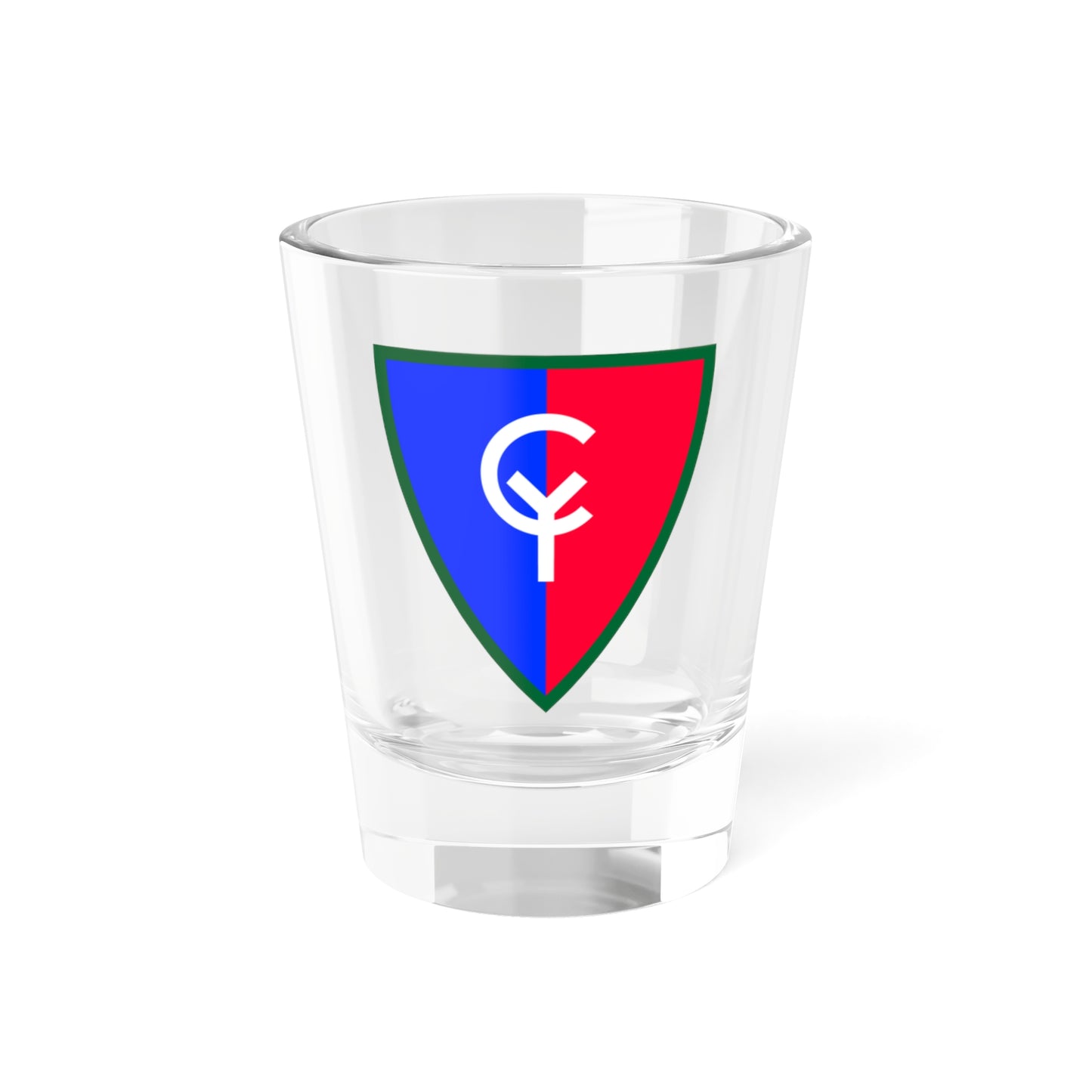 38th Infantry Division SSI (U.S. Army) Shot Glass 1.5oz