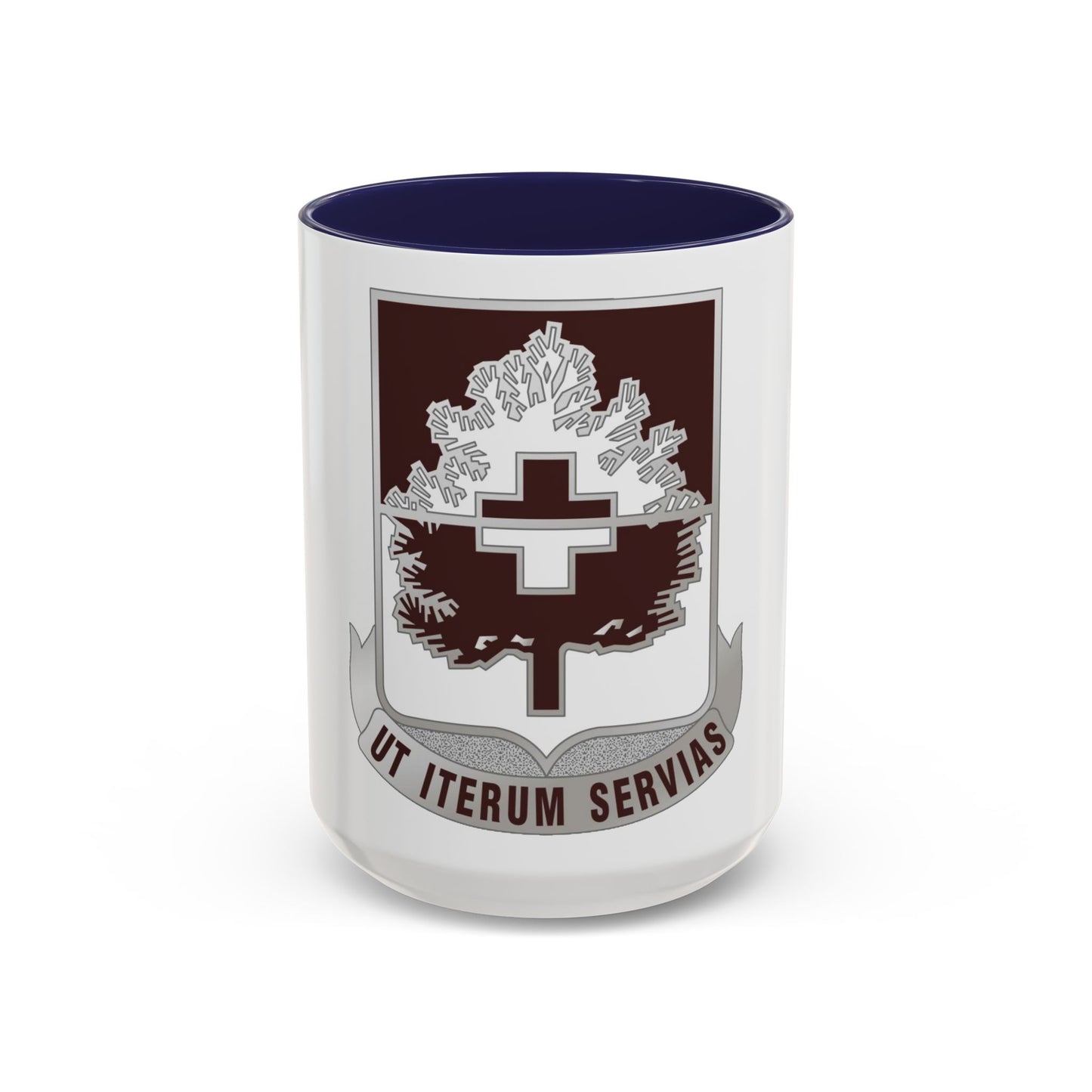 46 Medical Battalion (U.S. Army) Accent Coffee Mug