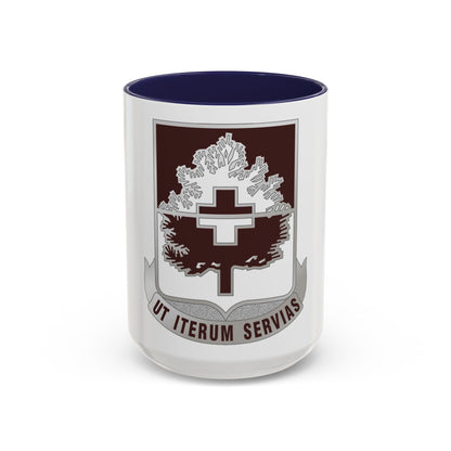 46 Medical Battalion (U.S. Army) Accent Coffee Mug