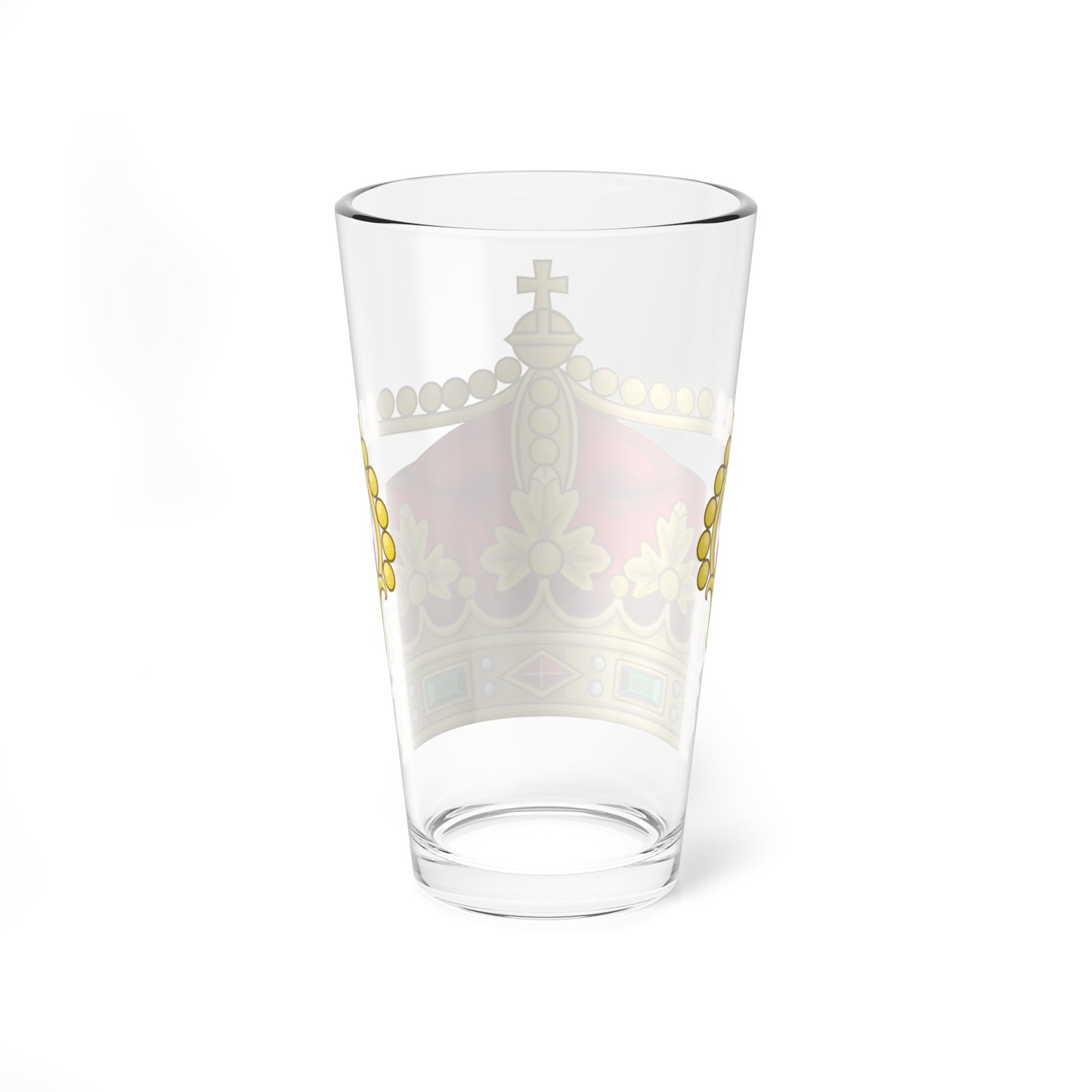 Crown of the Heir Apparent of the Kingdom of Portugal (Portugal) (Coat of Arms) Pint Glass 16oz