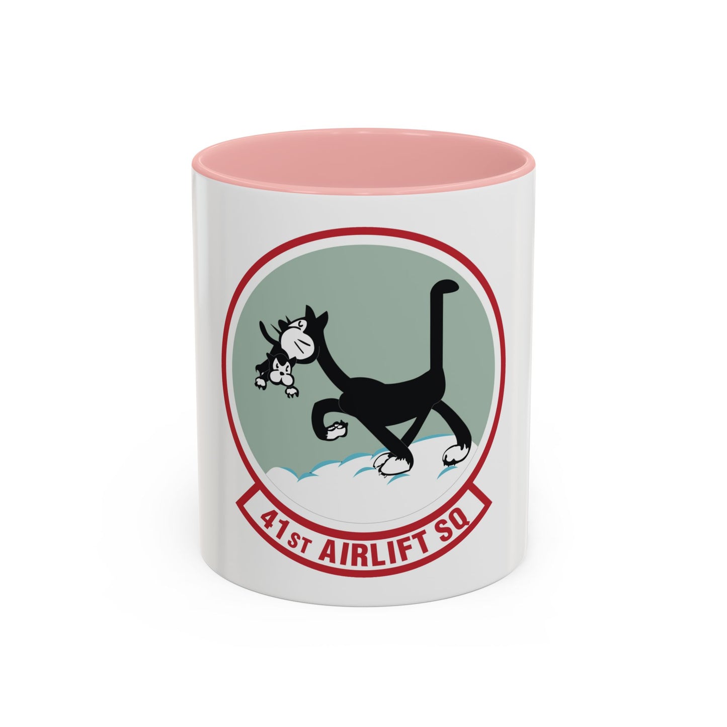 41st Airlift Squadron (U.S. Air Force) Accent Coffee Mug