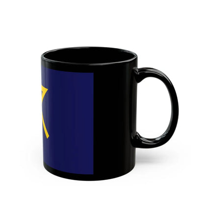 Flag of Osaka Osaka Japan - Black Coffee Mug-Go Mug Yourself