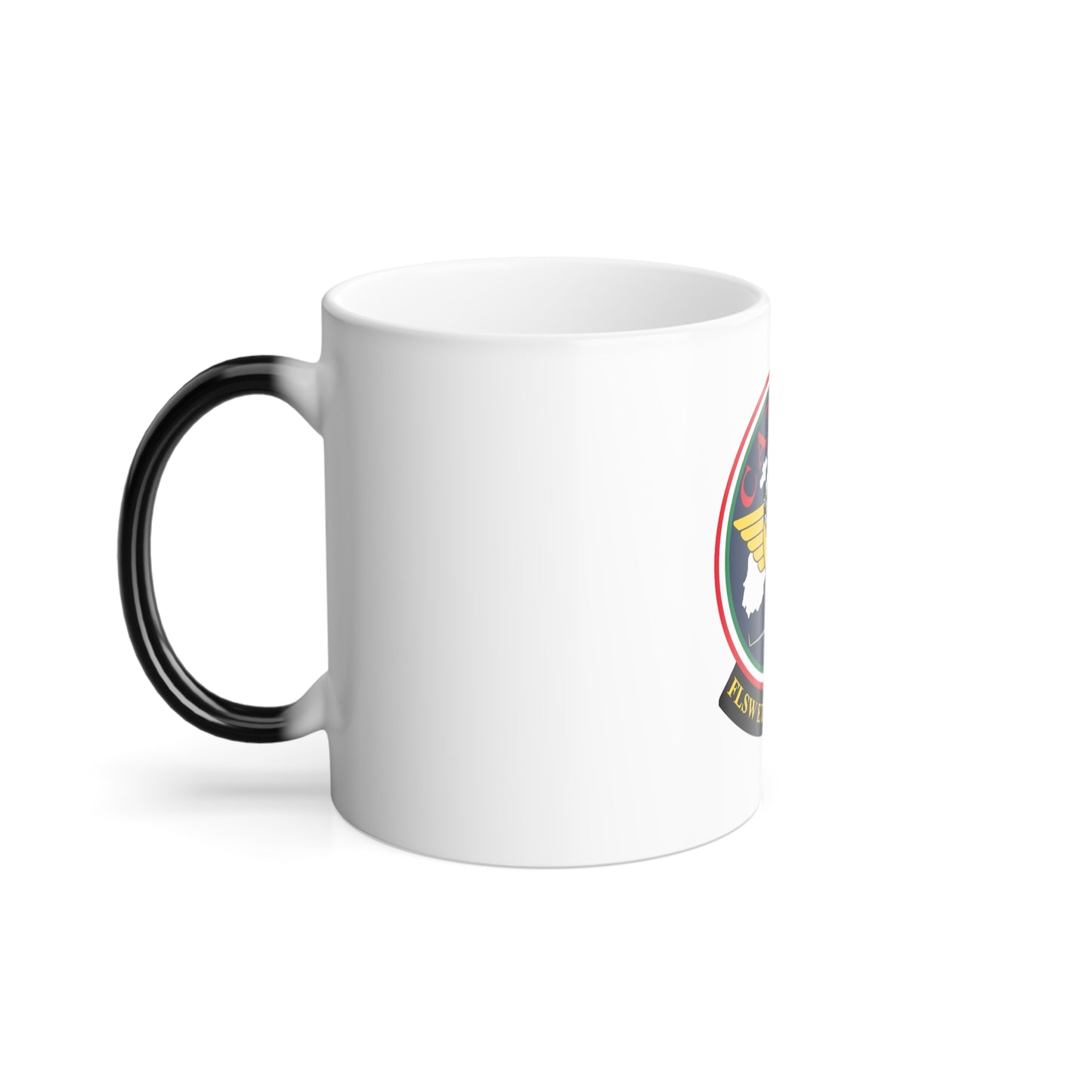 FLSW ETD Sigonella Catbird Fleet Logistics Support Wing Executive Transport Detachment (U.S. Navy) Color Changing Mug 11oz