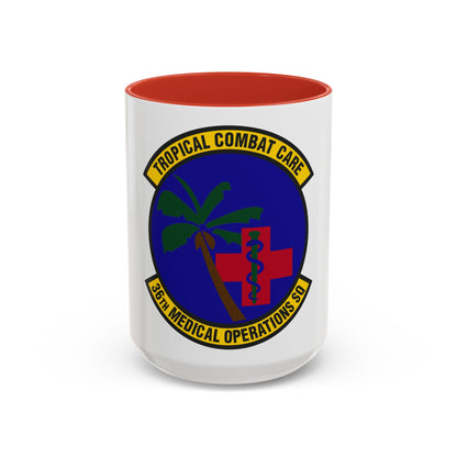36th Medical Operations Squadron (U.S. Air Force) Accent Coffee Mug