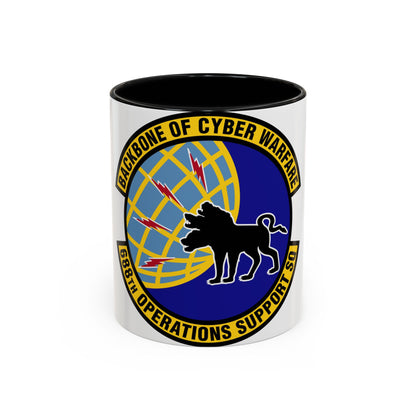 688 Operations Support Squadron ACC (U.S. Air Force) Accent Coffee Mug