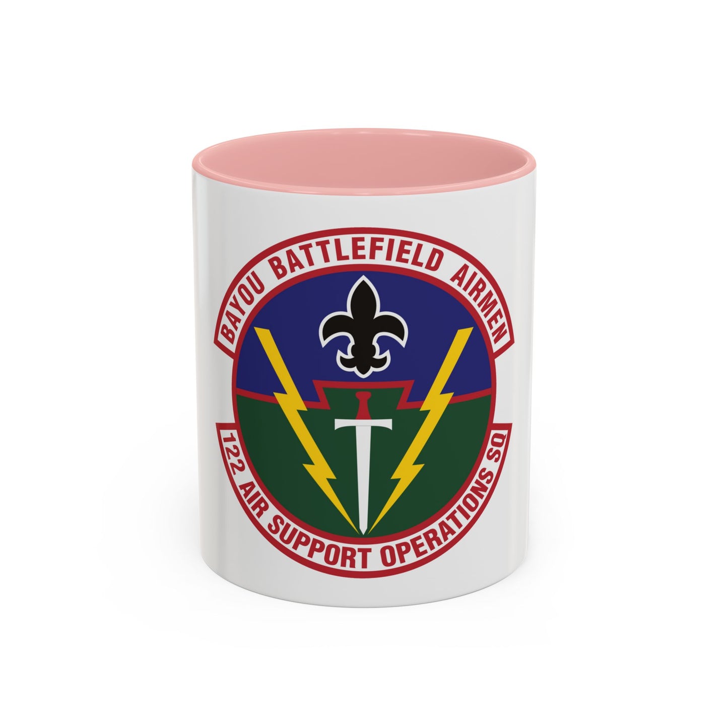 122d Air Support Operations Squadron (U.S. Air Force) Accent Coffee Mug