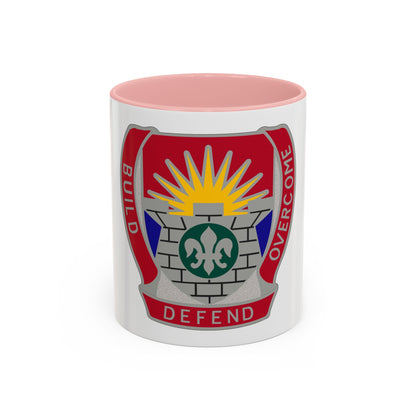 204 Engineer Battalion (U.S. Army) Accent Coffee Mug