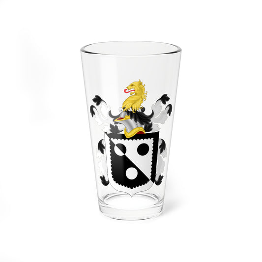 Coat of Arms of William Pynchon (United States) (Coat of Arms) Pint Glass 16oz