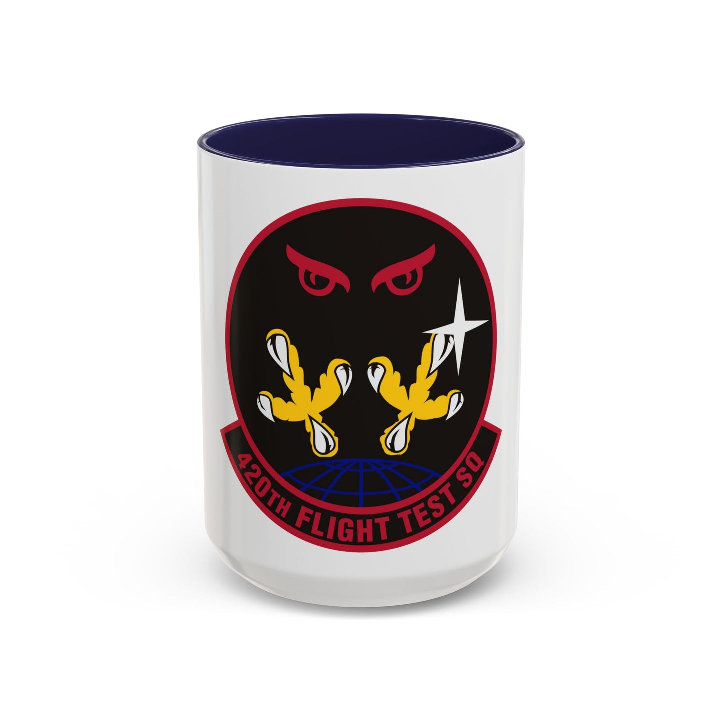 420 Flight Test Squdron AFMC (U.S. Air Force) Accent Coffee Mug