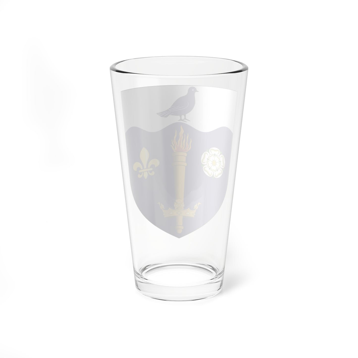 University of Hull arms (United Kingdom) (Coat of Arms) Pint Glass 16oz