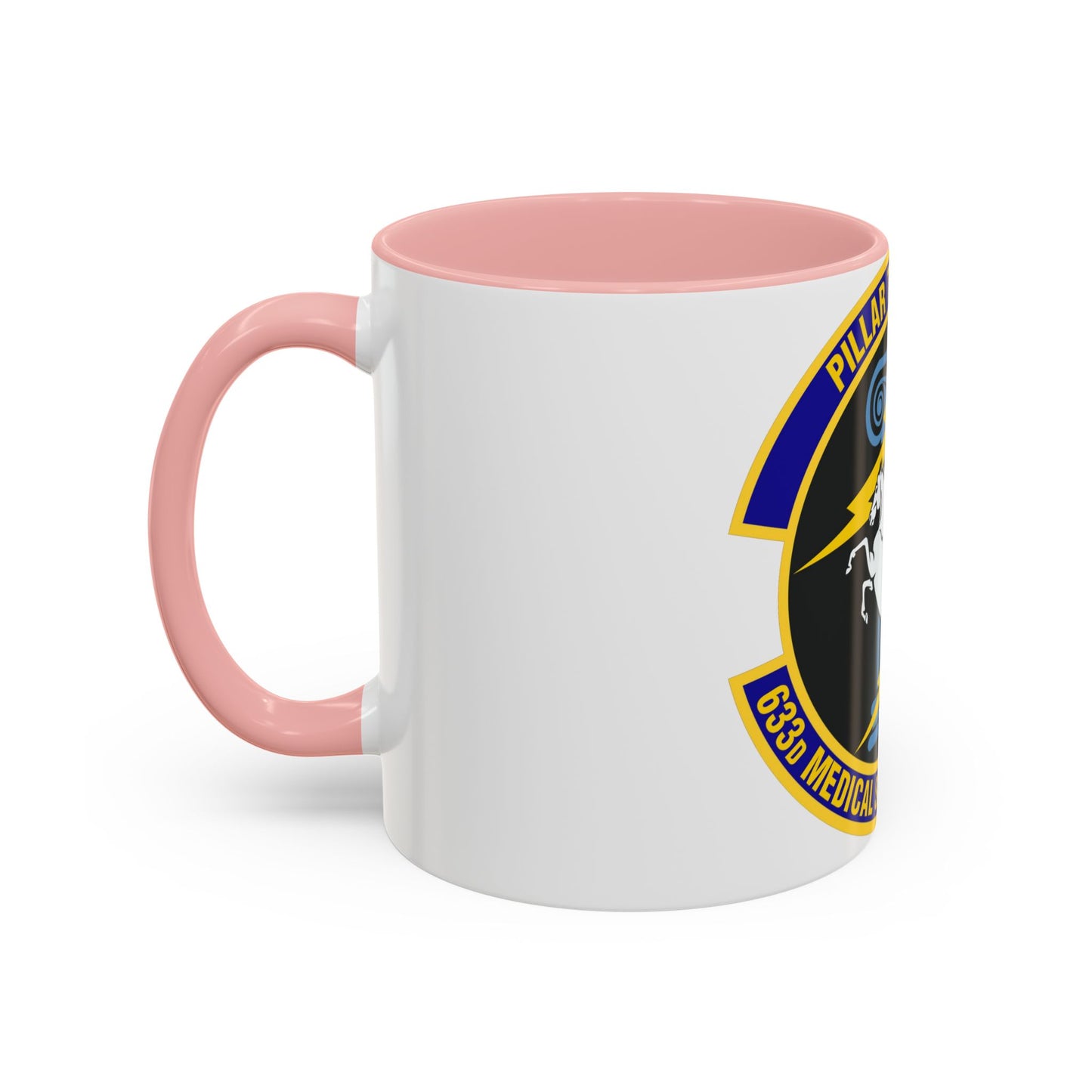 633d Medical Support Squadron (U.S. Air Force) Accent Coffee Mug