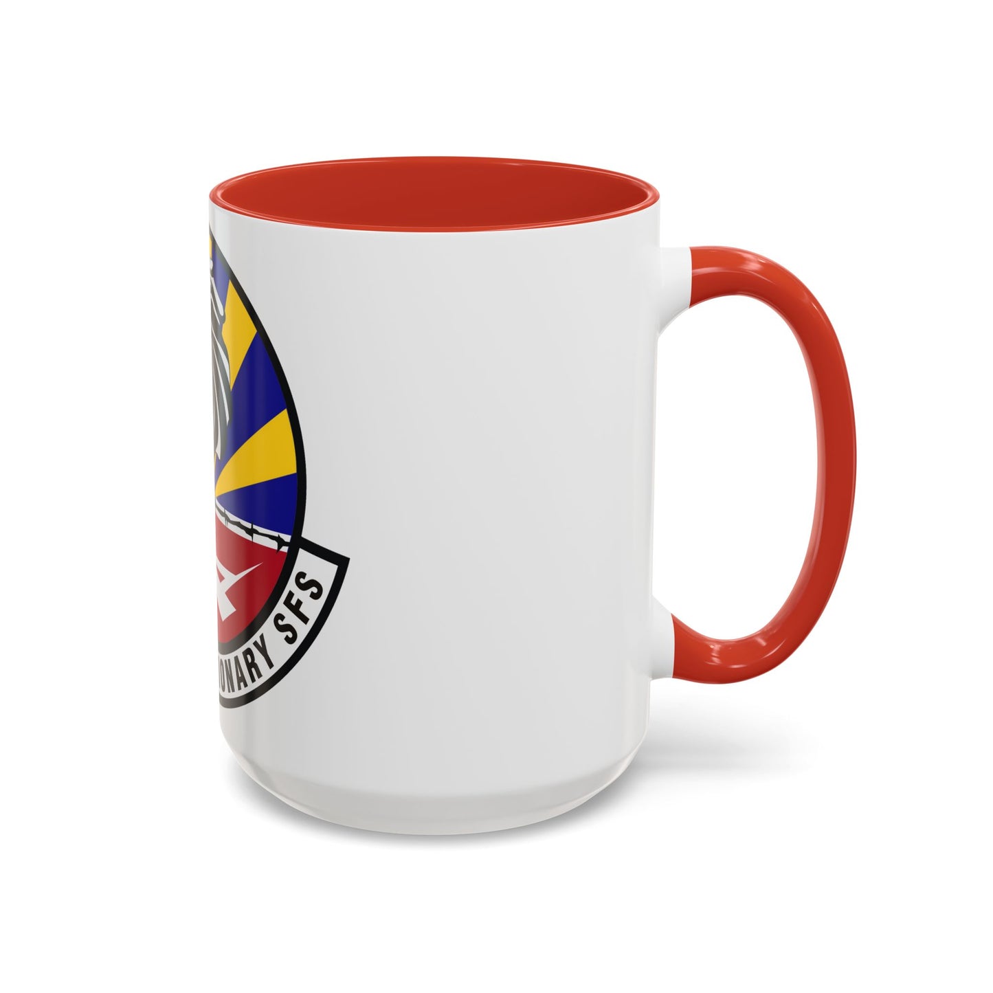 532d Expeditionary Security Forces Squadron (U.S. Air Force) Accent Coffee Mug