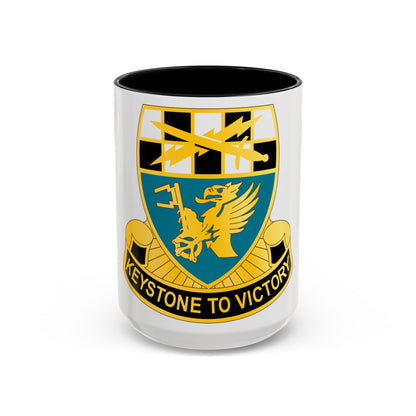 128 Military Intelligence Battalion (U.S. Army) Accent Coffee Mug