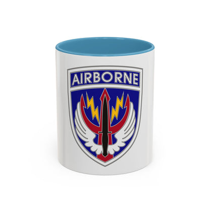 Special Operations Command Central (U.S. Army) Accent Coffee Mug