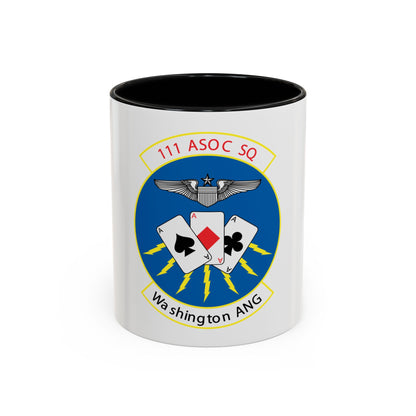111 ASOC Sq Washington ANG (U.S. Air Force) Accent Coffee Mug