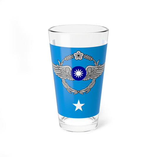 ROCAF Major Generals Flag 1981 (China) Pint Glass 16oz