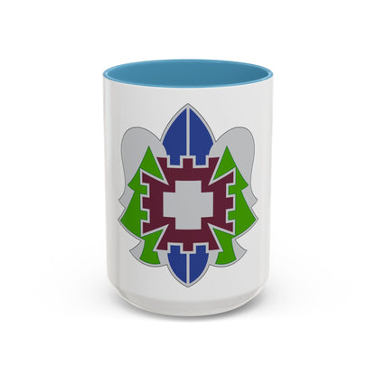 332 Medical Brigade 2 (U.S. Army) Accent Coffee Mug