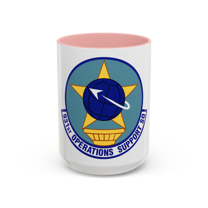 931st Operations Support Squadron (U.S. Air Force) Accent Coffee Mug