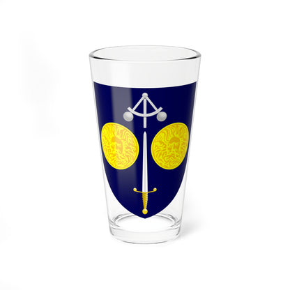 University of Bath arms (United Kingdom) (Coat of Arms) Pint Glass 16oz