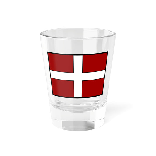 Flag of Asti Italy - Shot Glass 1.5oz