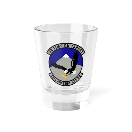 13 Air Support Operations Squadron ACC (U.S. Air Force) Shot Glass 1.5oz