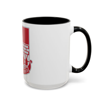 12 Engineer Battalion (U.S. Army) Accent Coffee Mug